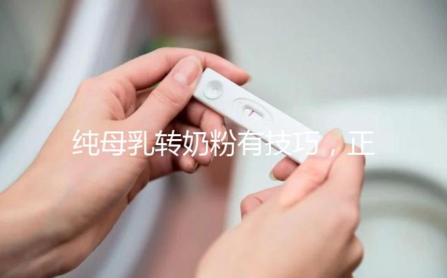 純母乳轉(zhuǎn)奶粉有技巧，正確喂養(yǎng)可避免惡心、嘔吐