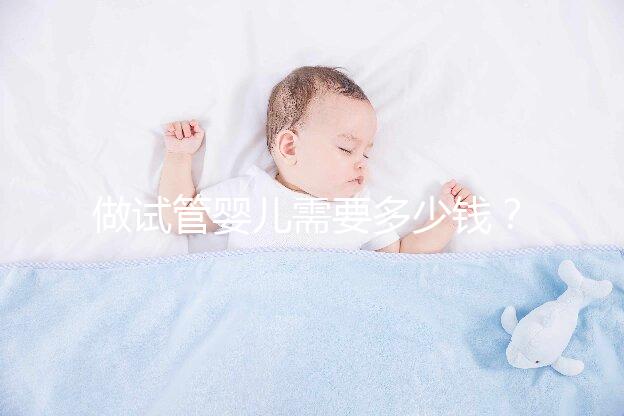 做試管嬰兒需要多少錢？最新詳細費用表