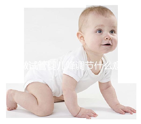 做試管嬰兒降調節什么意思?為什么要降調節?