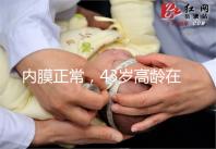 內膜正常,43歲高齡在國內做試管嬰兒成功率多少?