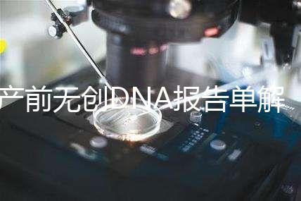 產(chǎn)前無創(chuàng)DNA報(bào)告單解讀：三項(xiàng)結(jié)果竟然暗示寶寶性別