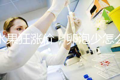 水果狂漲價，卵泡少怎么吃對卵子質量好？不妨看看這里