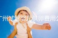 廣州試管嬰兒供卵費用公布，中山一院6萬不看情況