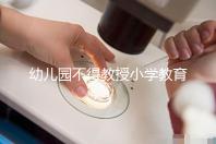 幼兒園不得教授小學教育內容,真相其實是這5個原因