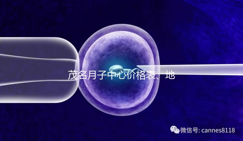 茂名月子中心價格表、地址匯總，2024想去的快收藏