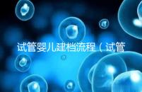 試管嬰兒建檔流程（試管嬰兒建檔流程查結婚證嗎）